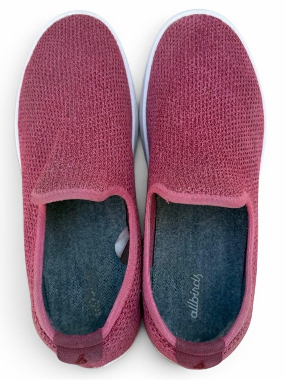 Allbirds Tree Loungers Slip On Shoes Red Wool Men’s 10 Casual - Picture 4 of 6